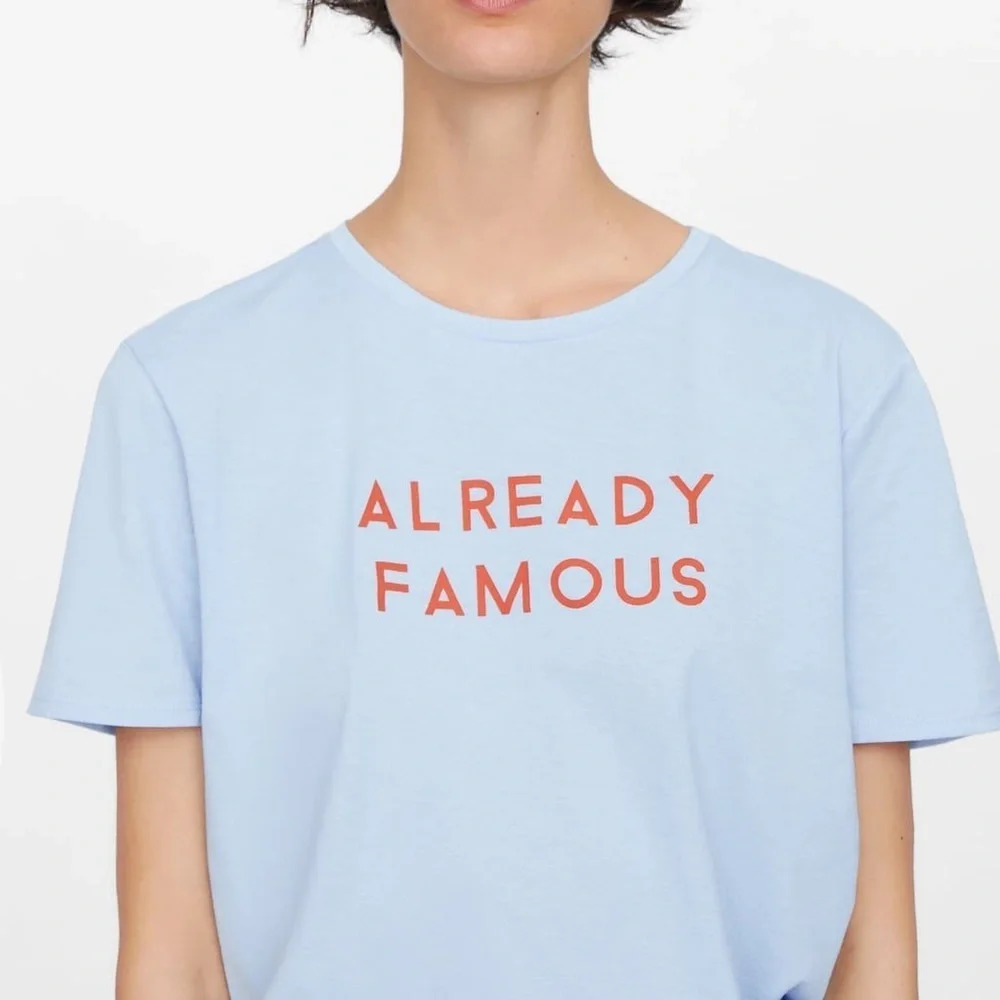 Zara Already Famous Graphic Tee